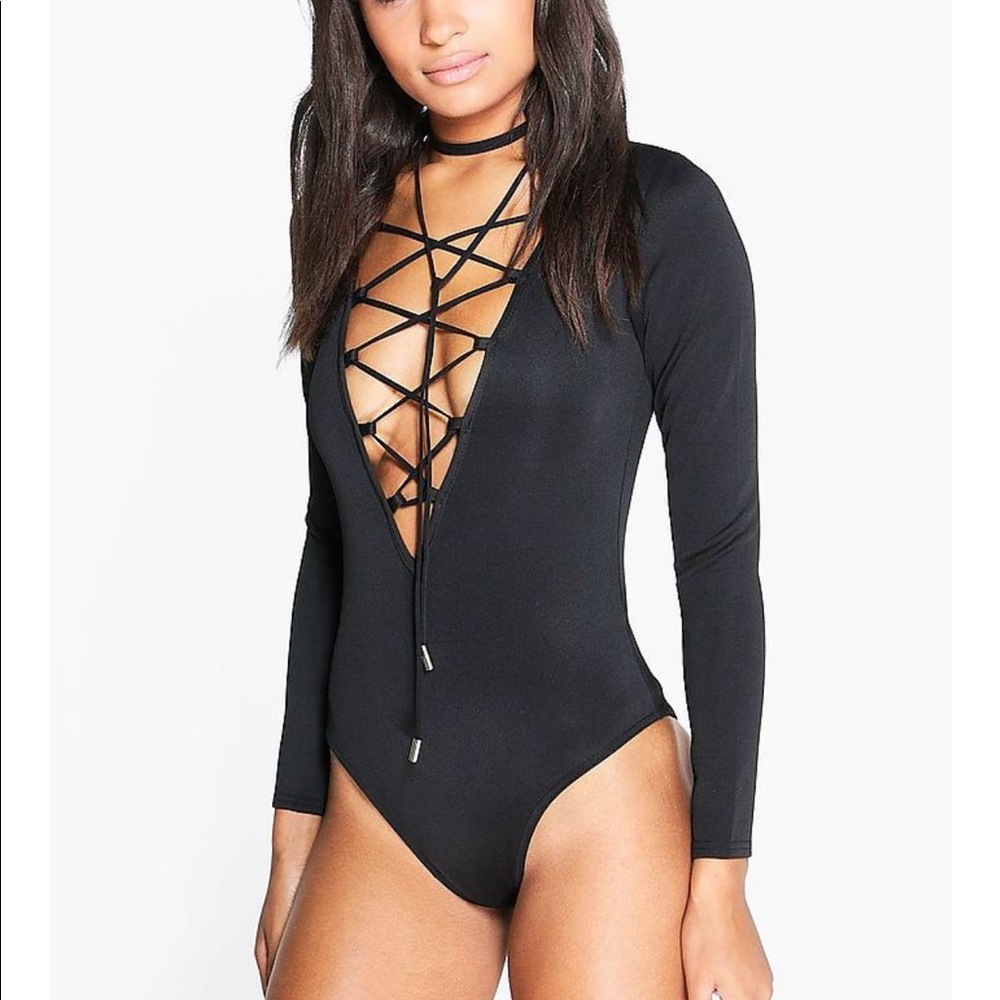 Super Sexy Long Sleeve Body Suit